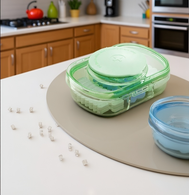 한 손으로 간편하게 사용하는 약 절단기