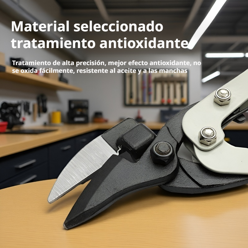  Tijeras para cortar chapa, perfiles y placas de aluminio, juego de herramientas para construcción
