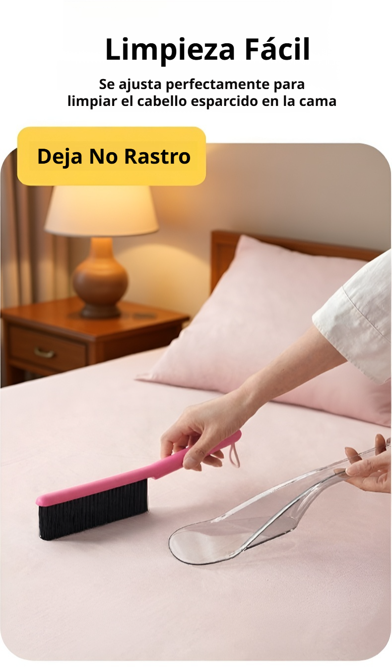 Producto 2 en 1: cepillo y elevador de cama