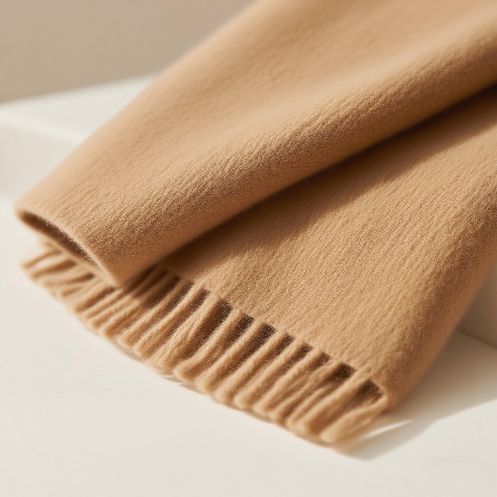 Eșarfă groasă din lână pură pentru iarnă