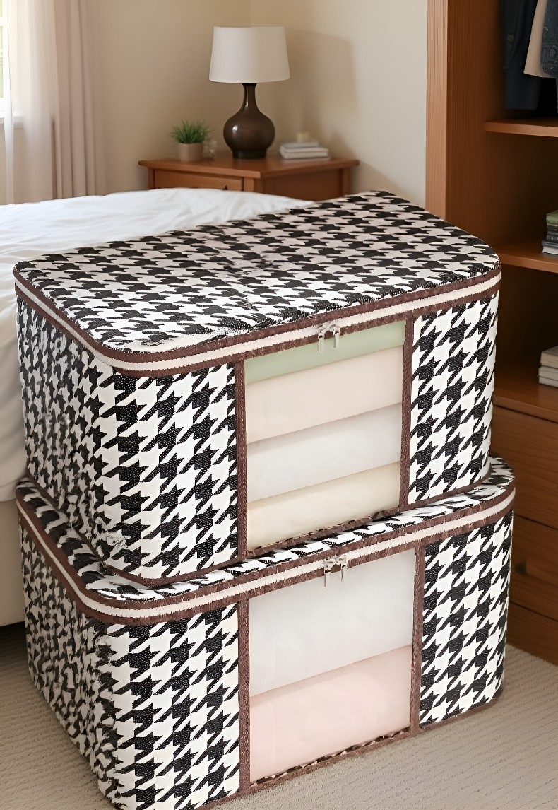 حاوية تخزين ملابس كبيرة الحجم للحماية من الغبار