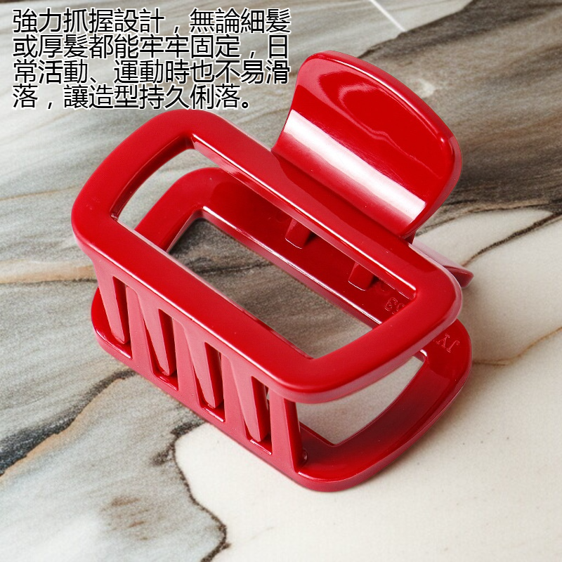 軟矽膠頭髮抓夾