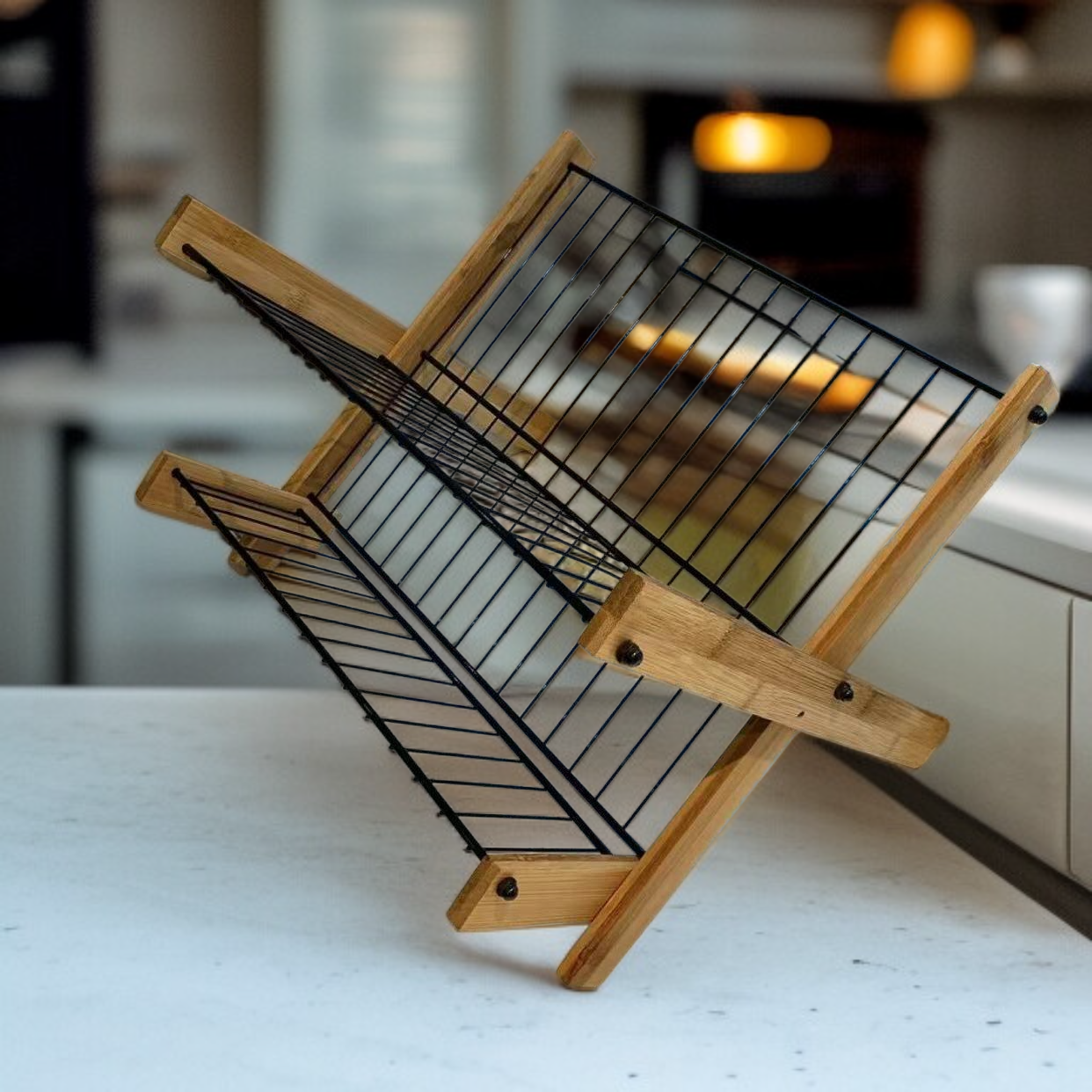 접이식 접시 보관 선반