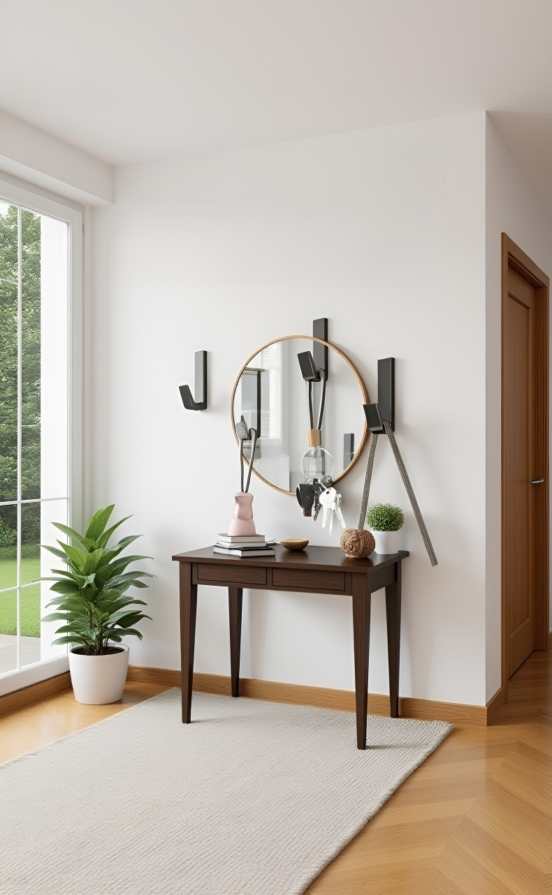 주방용품 정리 강력 접착 벽걸이 후크