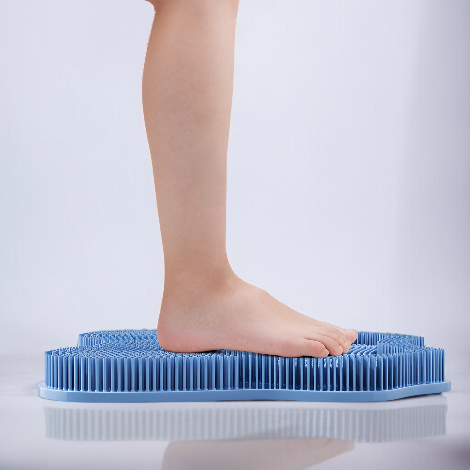 등을 비비고 발을 씻는 실리콘 마사지 패드
