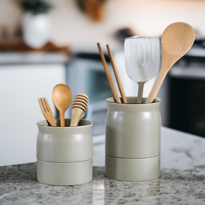 デイリーライク ミルキー カトラリー収納ケースセット