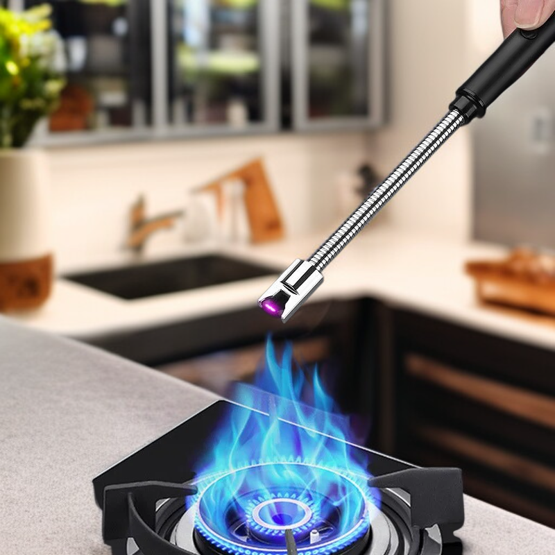 Kitchen BBQ Arc Igniter, Outdoor Windproof Rechargeable Lighter