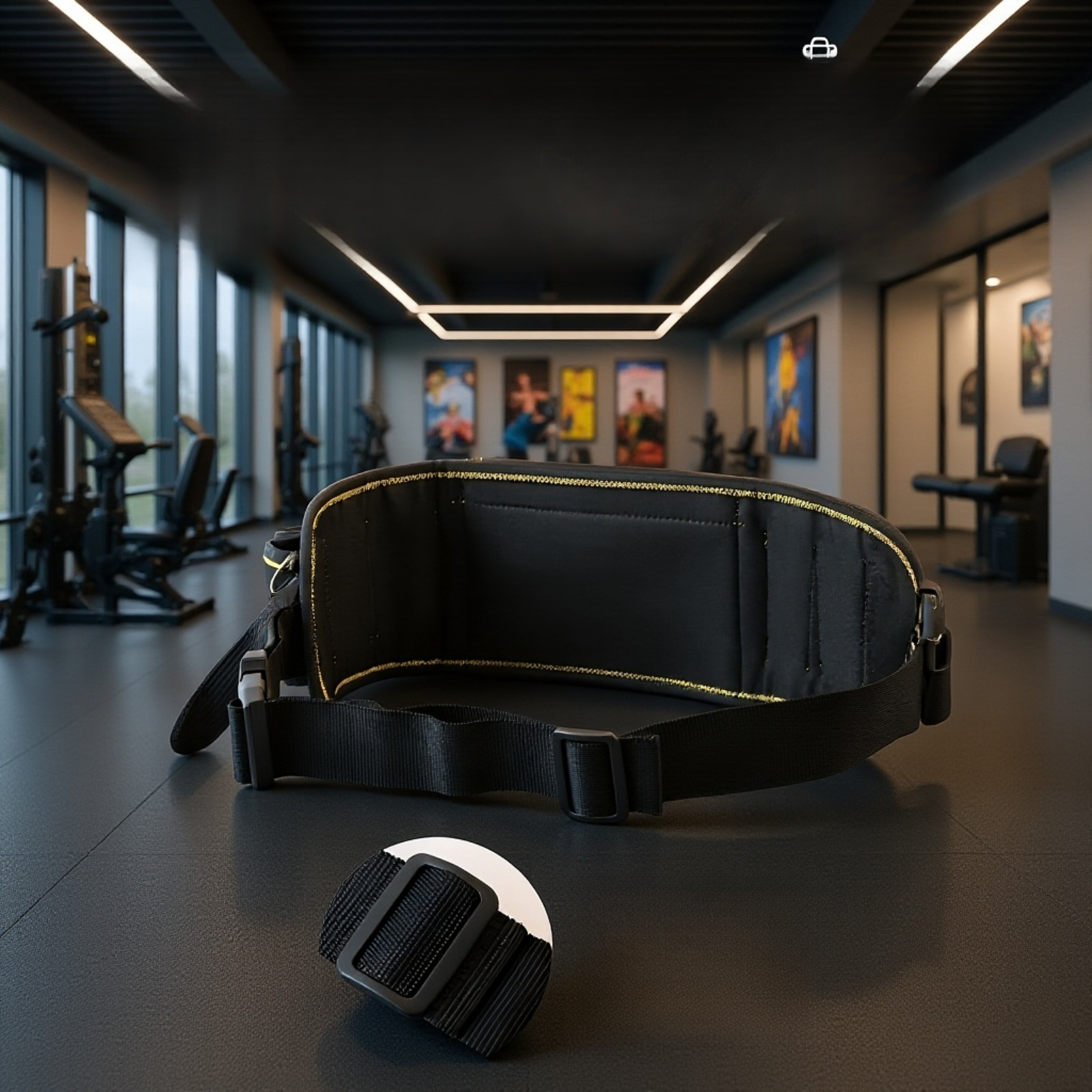 Portable multi pocket tool organizer on workbench