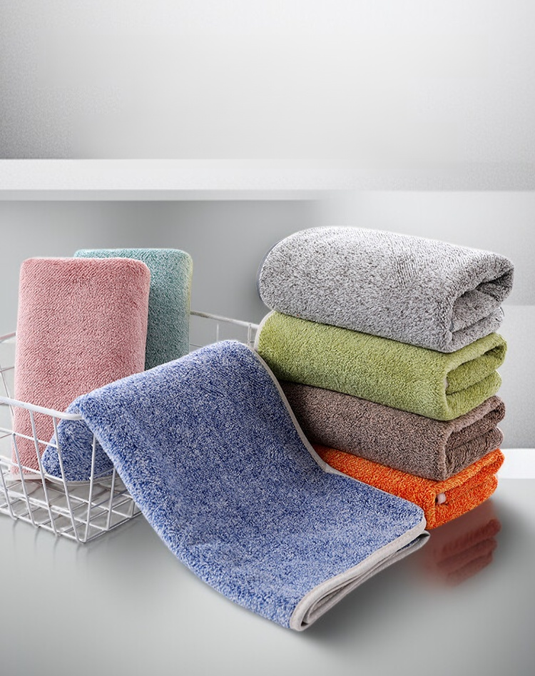 高效吸水洗臉毛巾細節展示