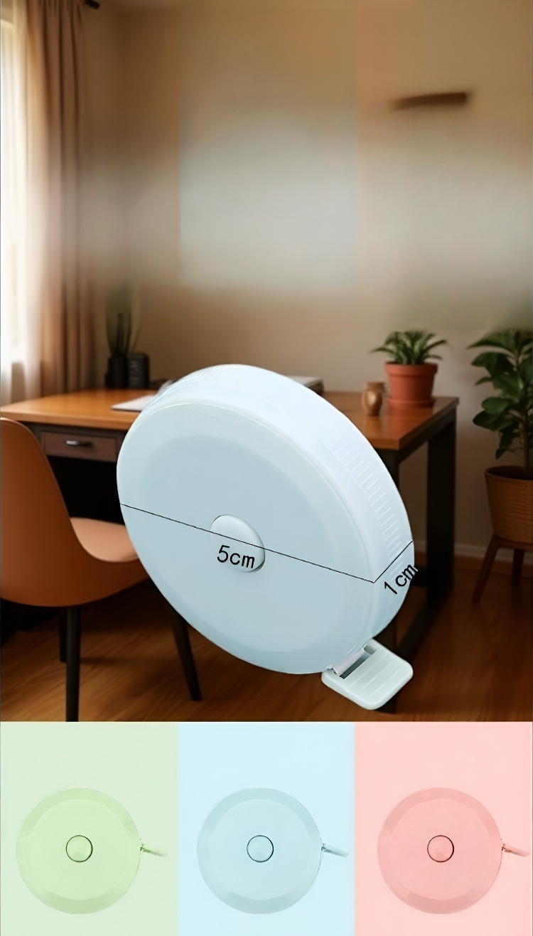 持ち運びに便利な軽量メジャー