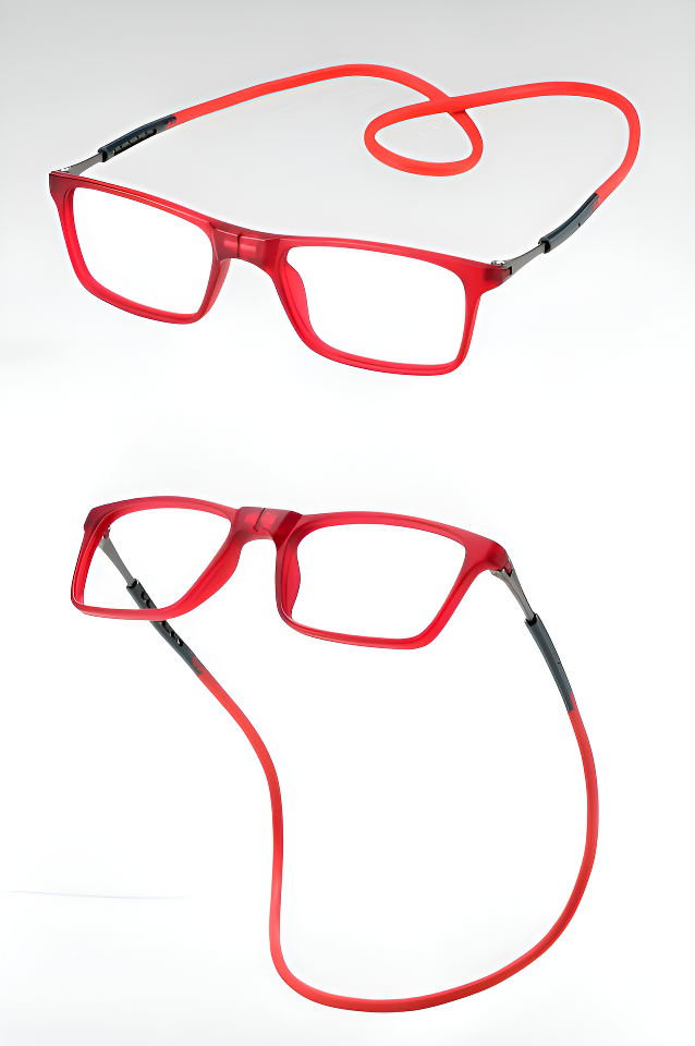 Nowoczesny design składanych okularów do czytania