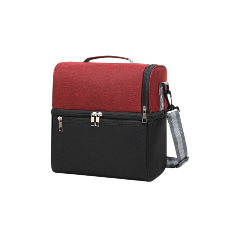 Sac à déjeuner bicolore