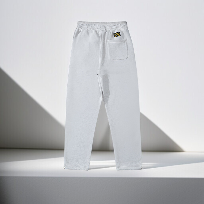 ヘビーウェイト360g 裏起毛 ストレート スウェットパンツ 男女兼用 ベーシック無地 厚手スポーツカジュアルロングパンツ