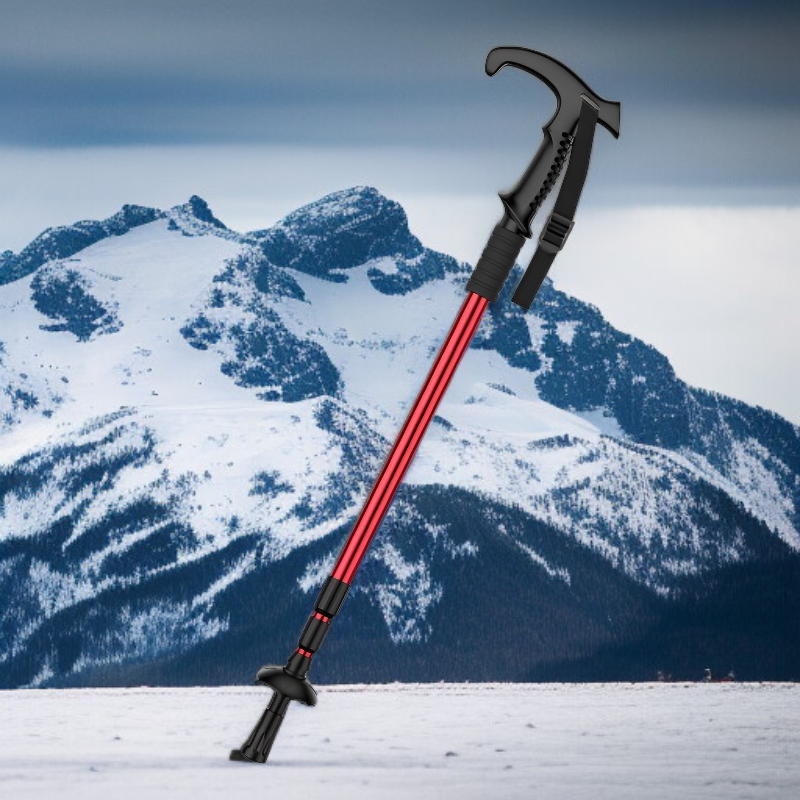 초경량 4단 알루미늄 합금 등산 스틱