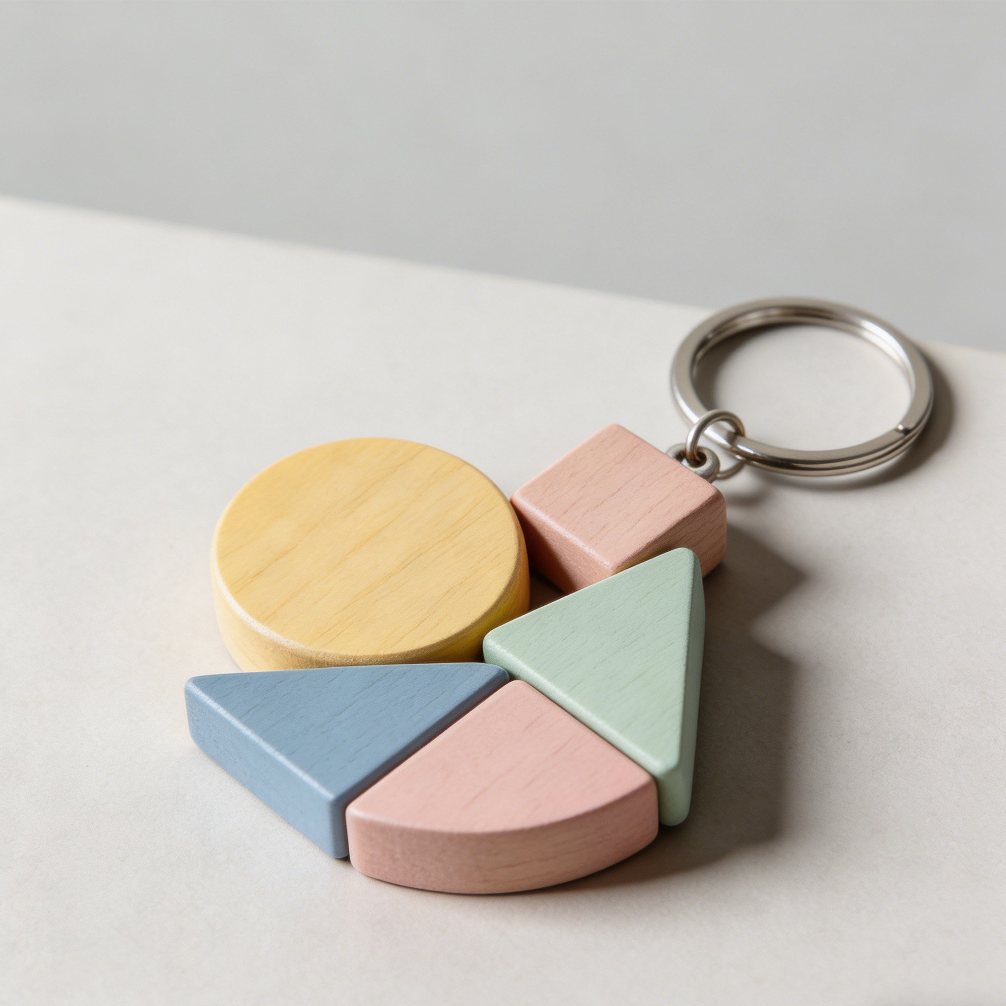 Creative Magnetic Keychain Set 5 Pieces stylish design