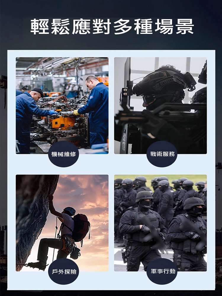 鐵競機械戰甲Pro防割戰術手套