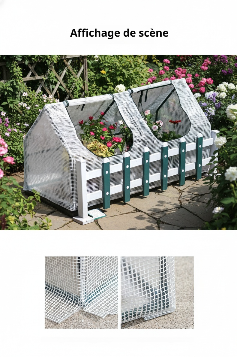 Protection hivernale des plantes dans une serre domestique