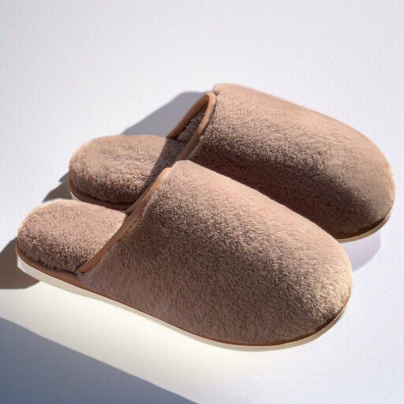 レディースウール綿スリッパ