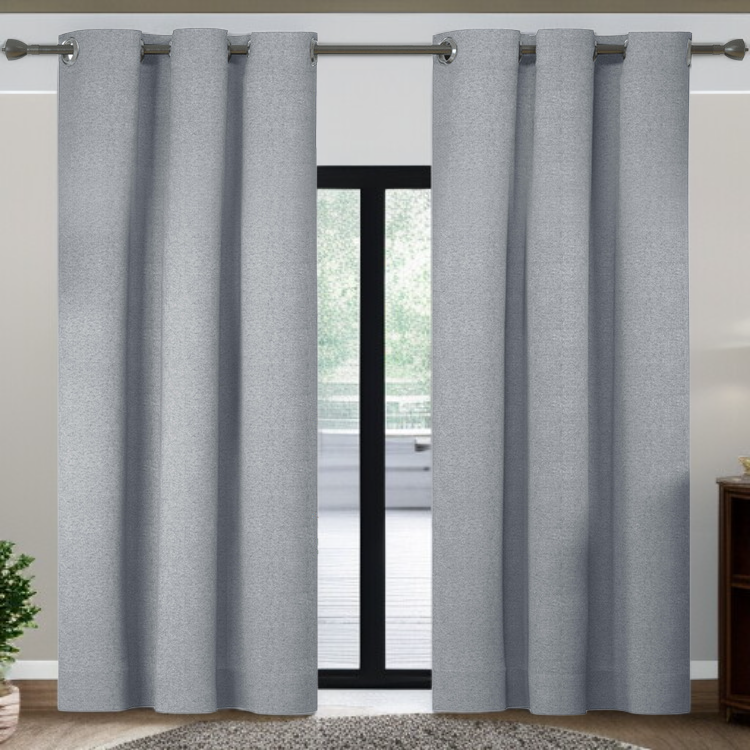 完成品カーテンの取り付けイメージ