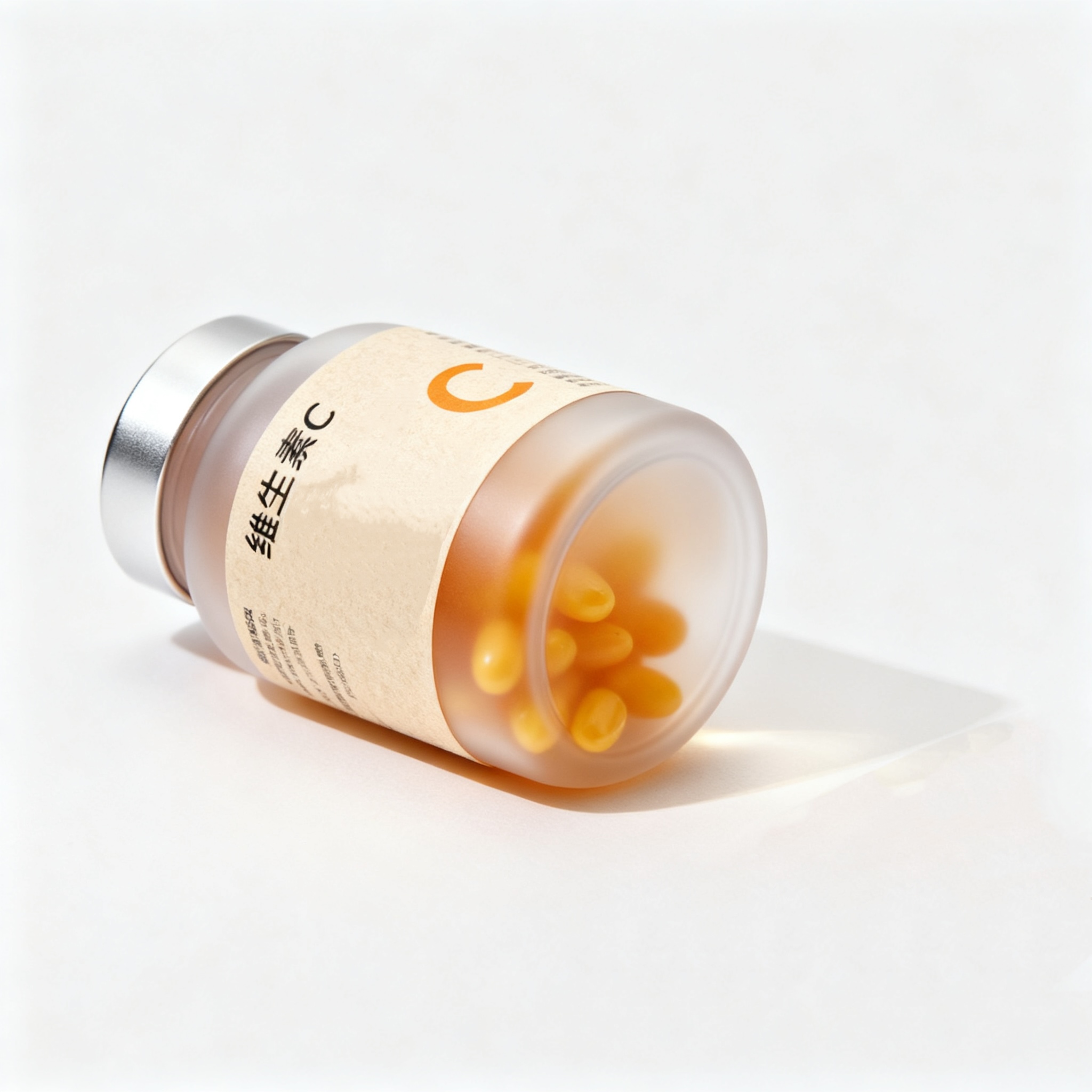 비타민C 코엔자임Q10 소프트캡슐 제품 병 이미지