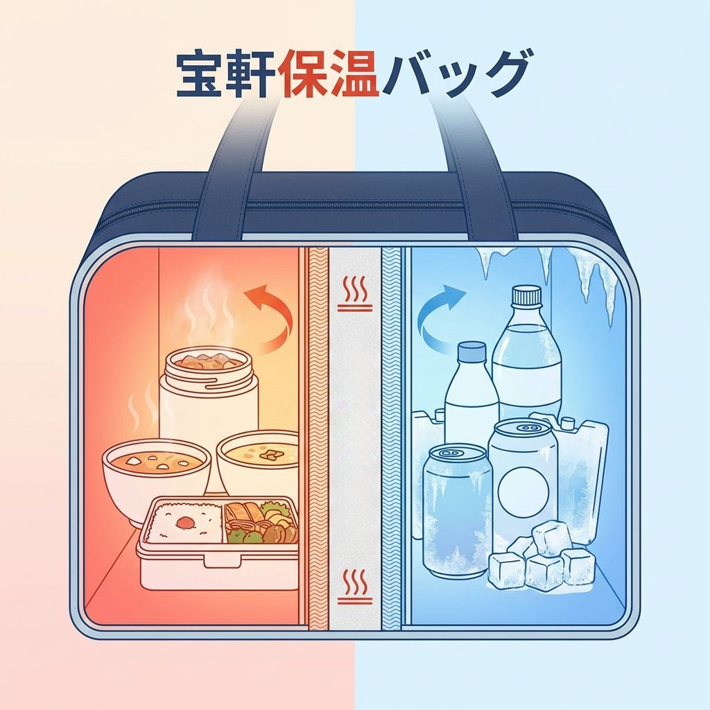 大容量防水保温バッグ