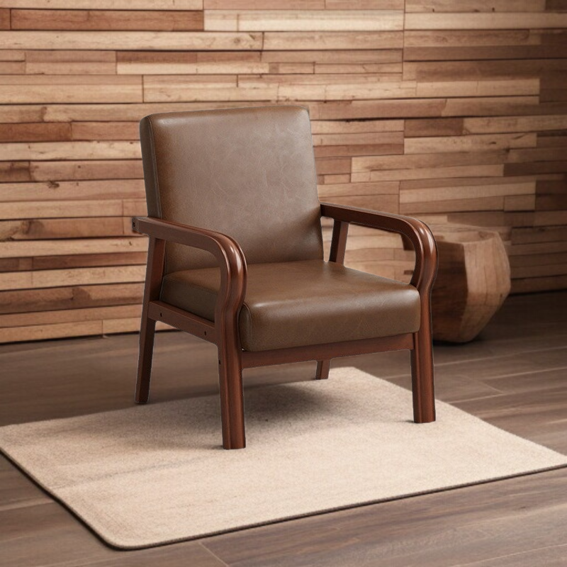 Sofa small apartment single sofa chair simple bedroom mini sofa double living room simple rental hou