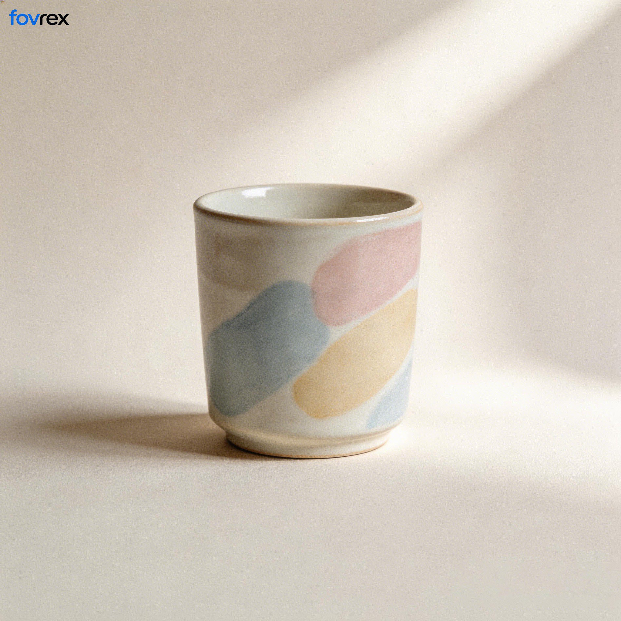 ถ้วยเซรามิกทำมือ (แพ็ค 2 ใบ)