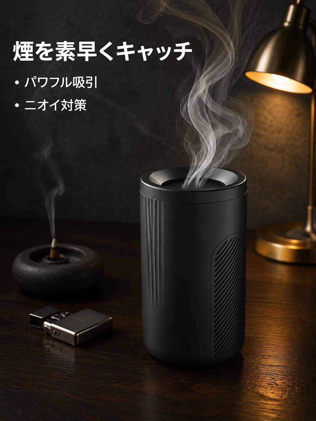 家庭用デスクトップ煙除去空気清浄機