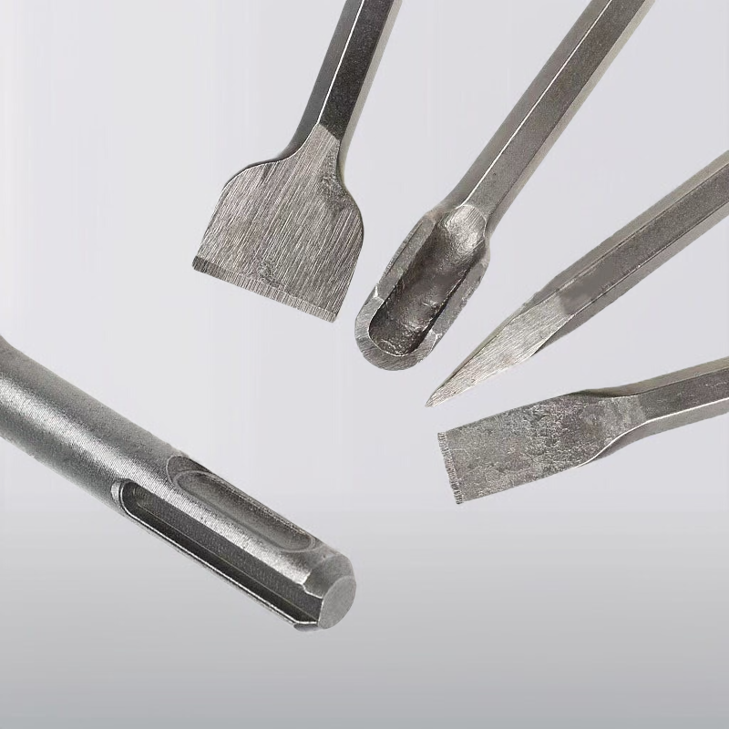 전기망치 임팩트드릴세트 2홀 2홀 둥근 손잡이 끌 전기망치드릴