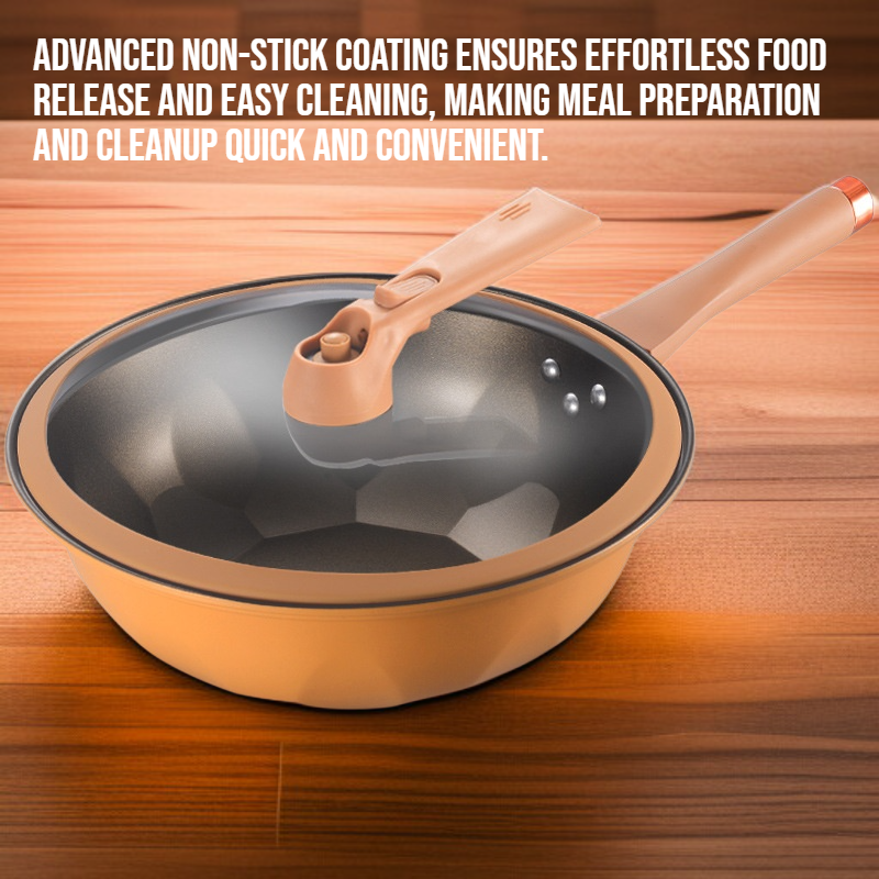 Clay colored non stick micro pressure cooker
