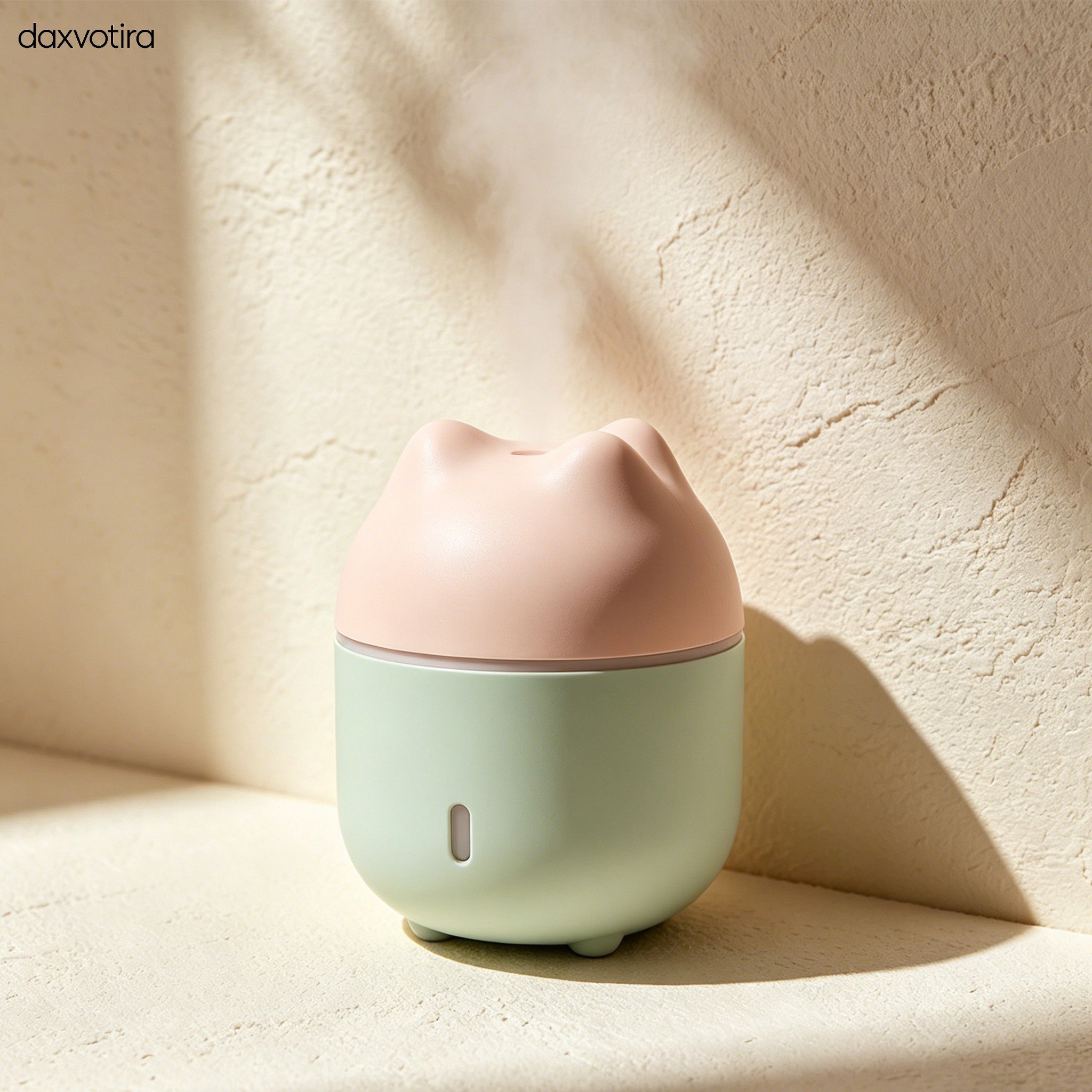 ミニ加湿器 コンパクトデザイン