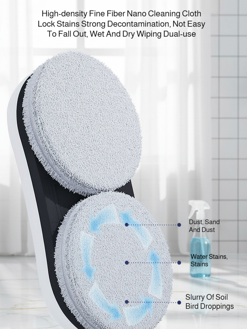 Automatic Window Cleaning Machine with Spray Function