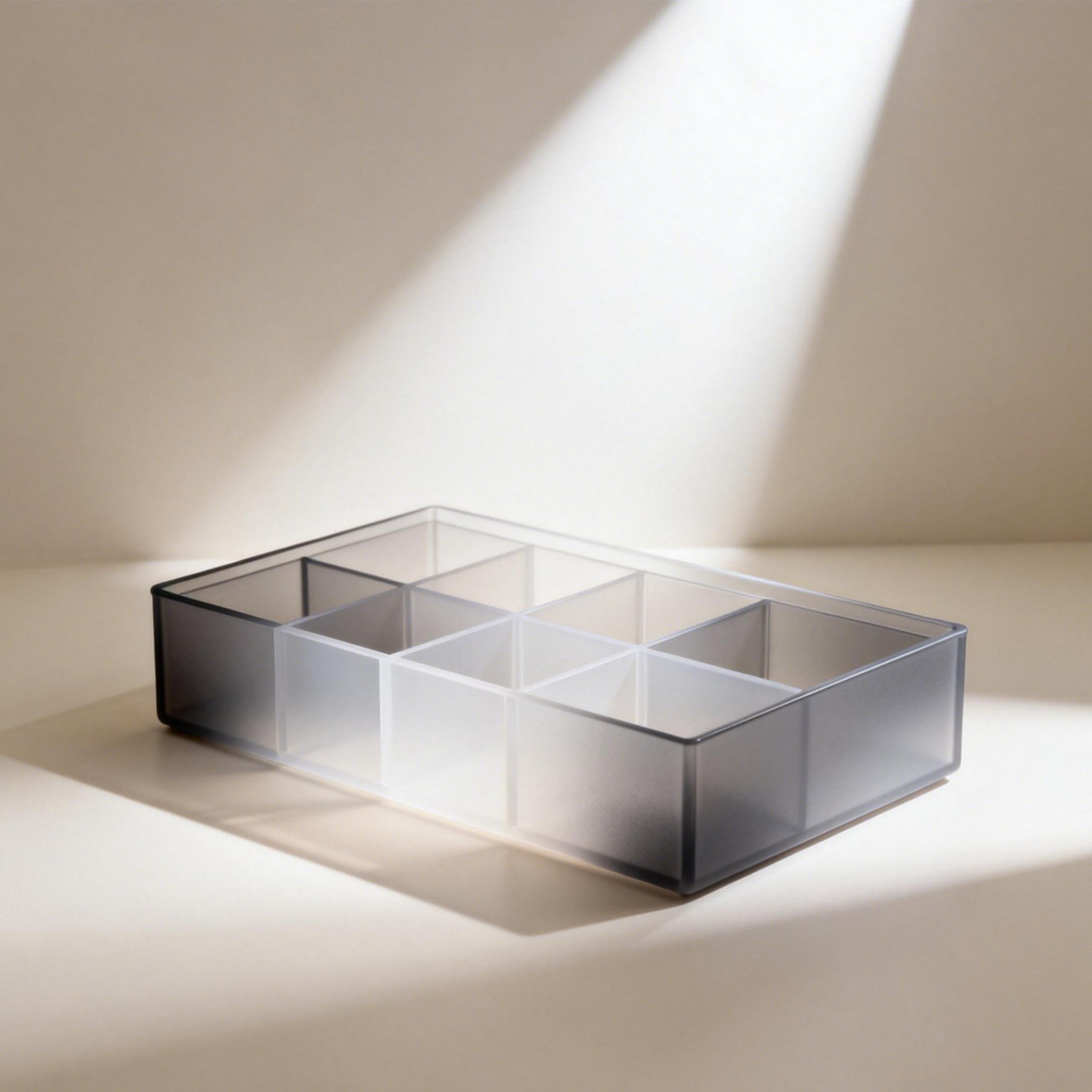 デスクトップシンプルジュエリー収納ケース正面写真