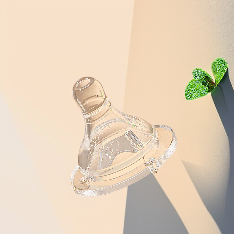 広口タイプシリコン哺乳瓶・柔らかい乳首・赤ちゃん用・耐衝撃・防膨張・中性カップ