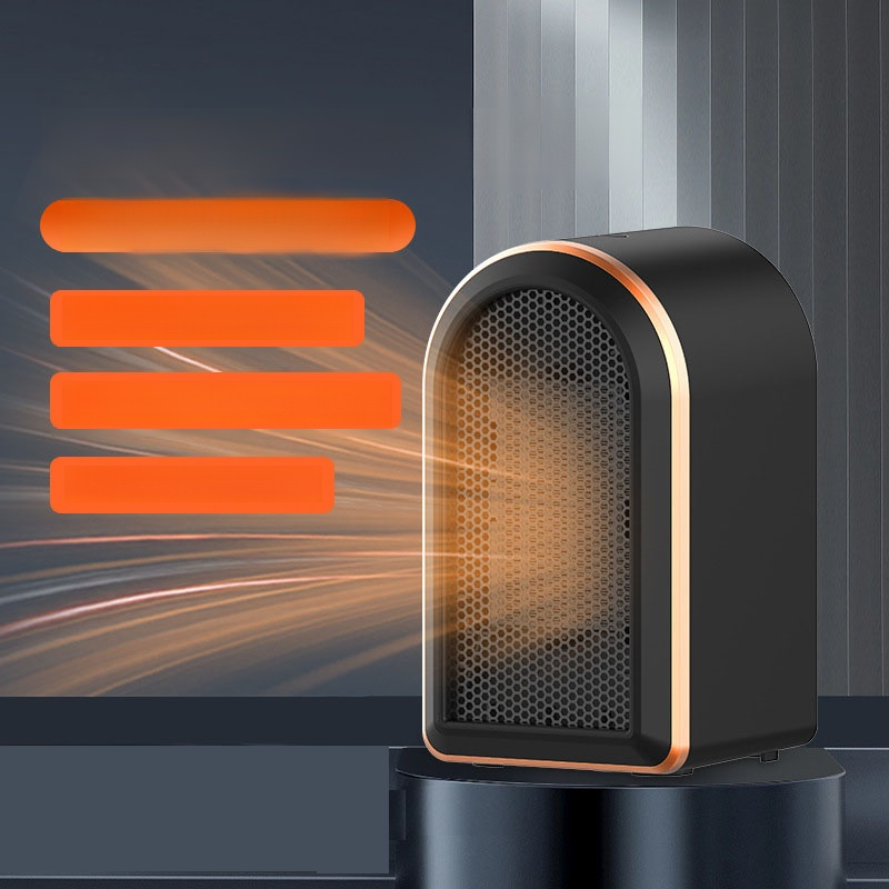 Calefactor de aire caliente de cerámica para escritorio, calefactor portátil para invierno
