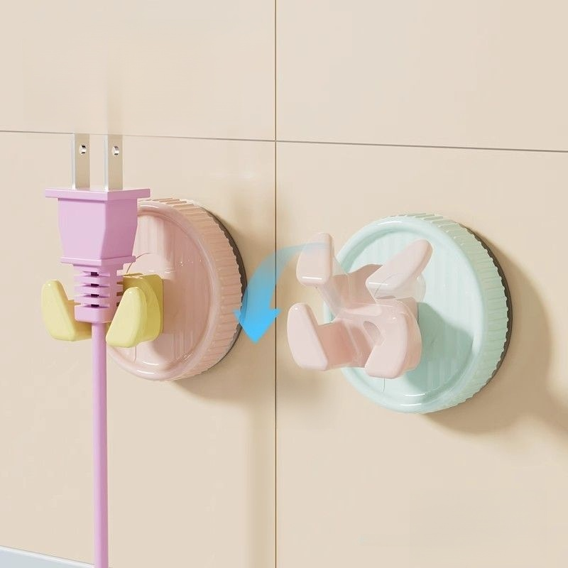 穴開け不要吸盤プラグフック