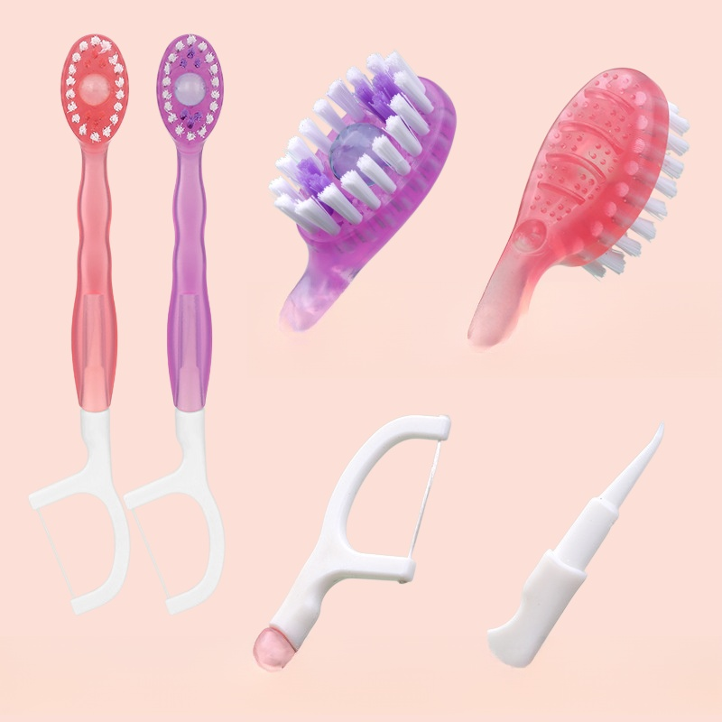 Travel Portable Mini Bead Toothbrush Set (10pcs) – No Rinse, Multi-use