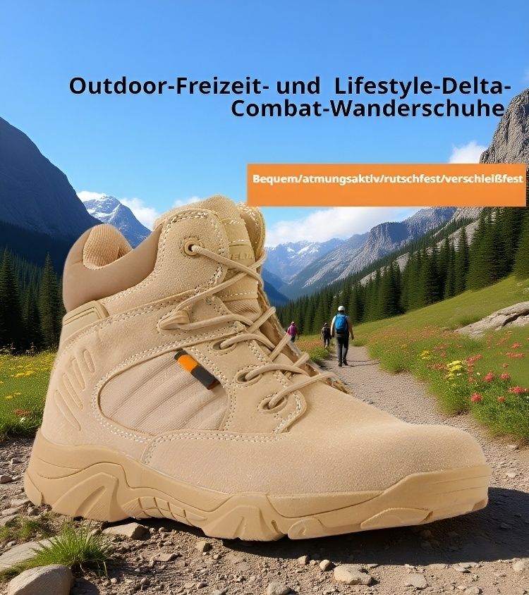 Rutschfeste Outdoor-Trainingsstiefel für jedes Gelände