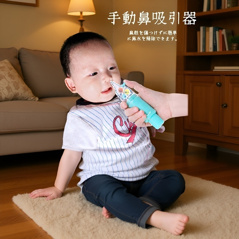 新生児用手動鼻吸い器 鼻水クリーナー