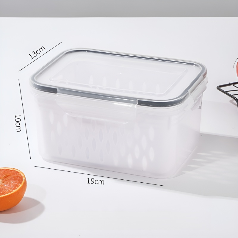 Double-layer food storage container