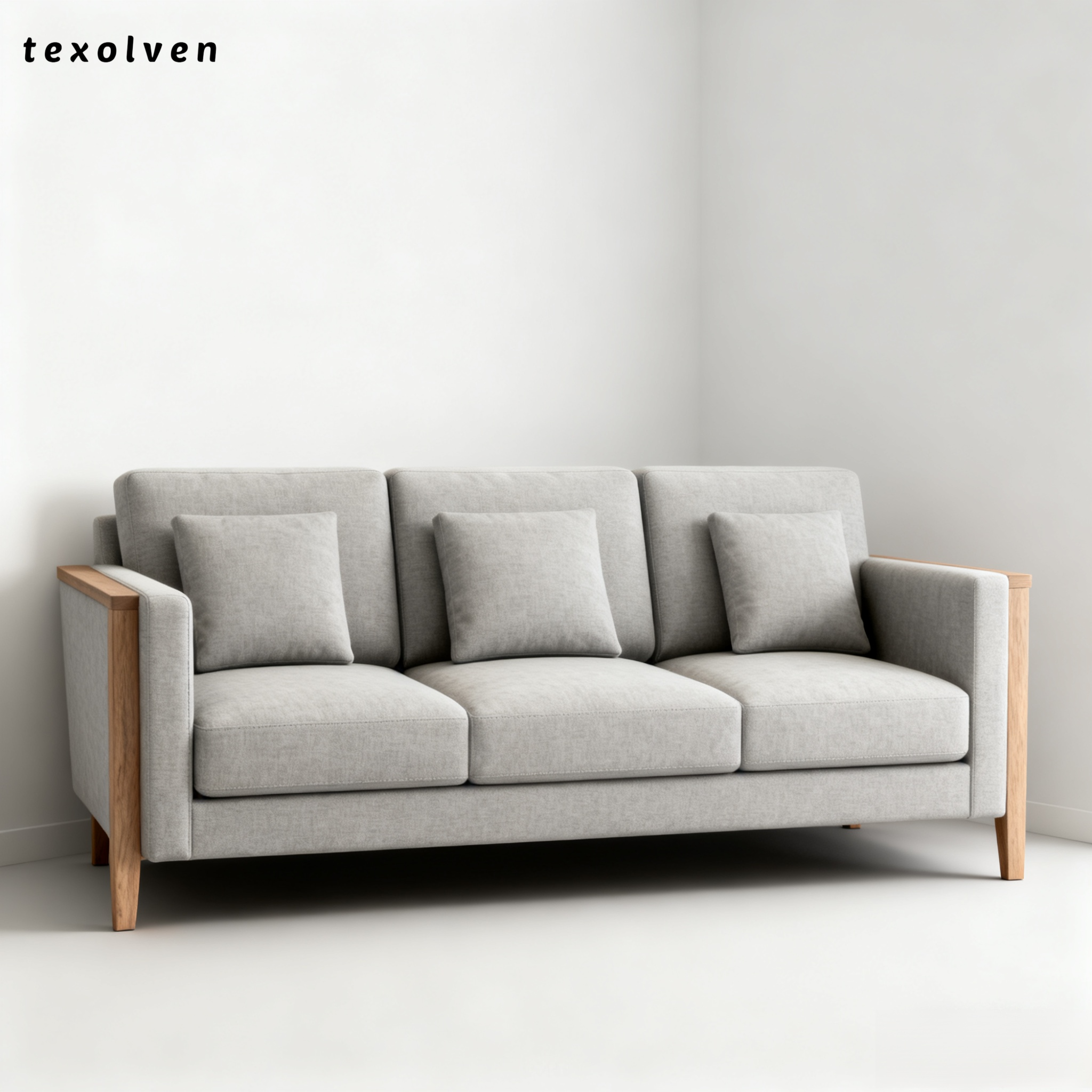 심플하고 모던한 직선형 소형 아파트 소파