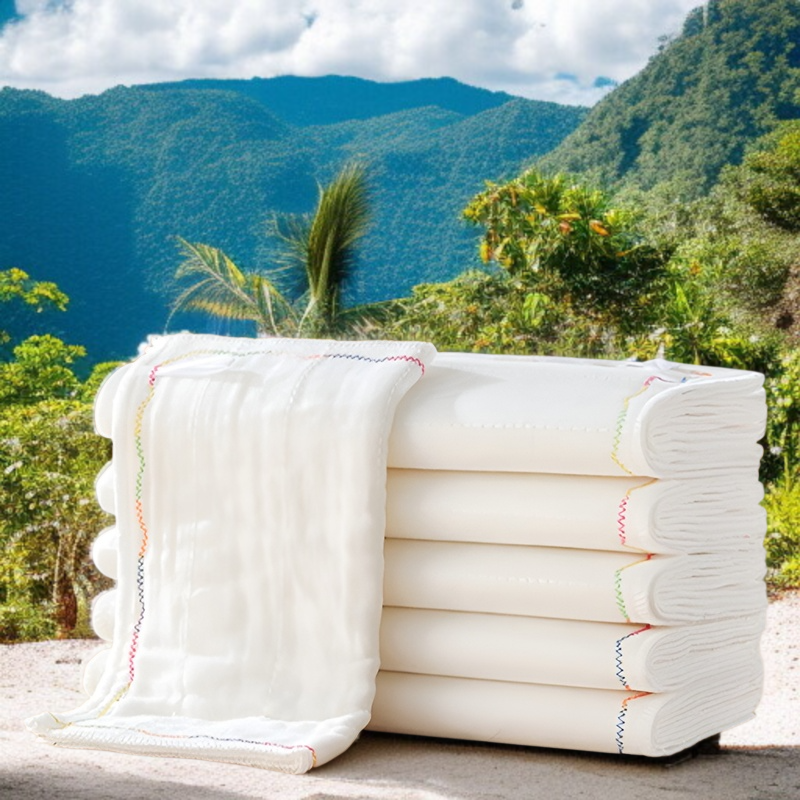 다용도 매직행주 다용도 클렌징 수건 두껍고 두꺼운 행주 테이블 기름 묻히지 않는 행주 레인보우 수건 세척이 용이한 순면 거즈 행주