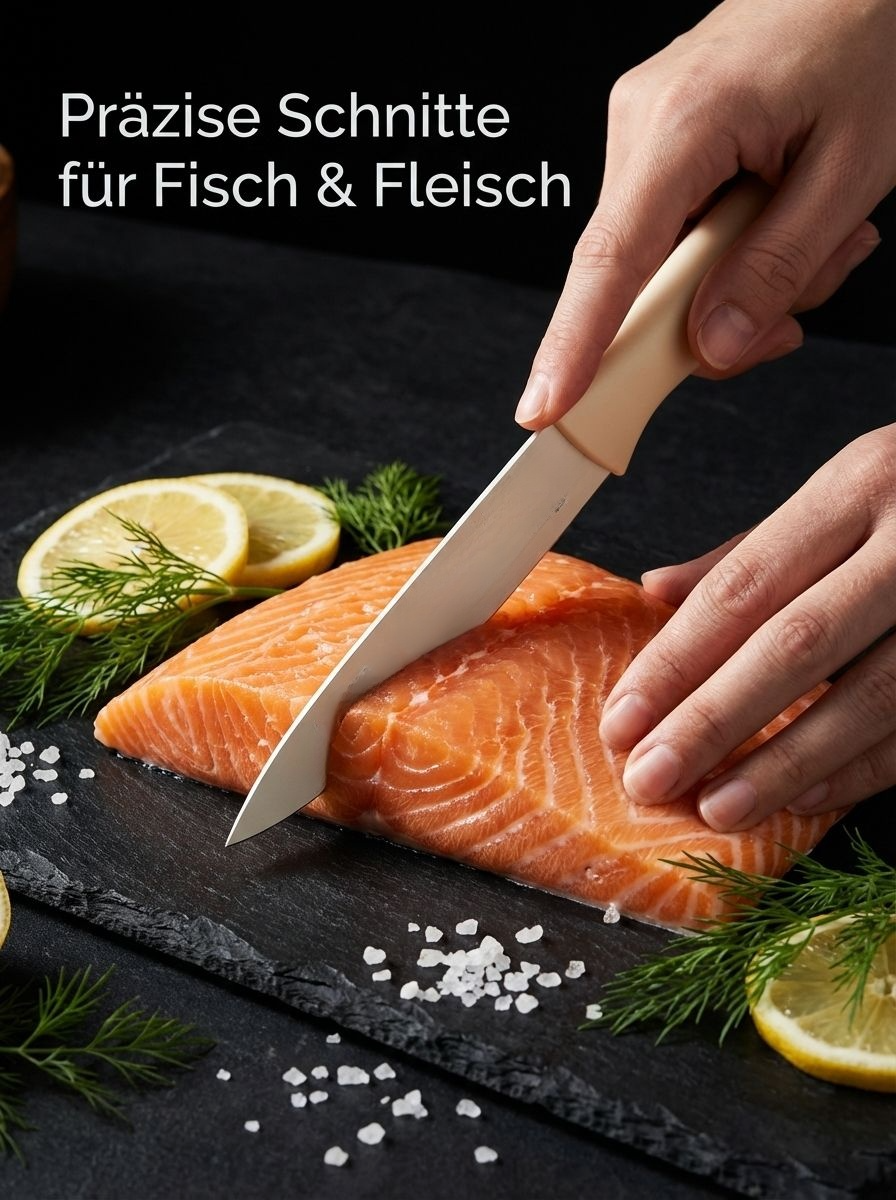 Profi Küchenmesser aus rostfreiem Stahl