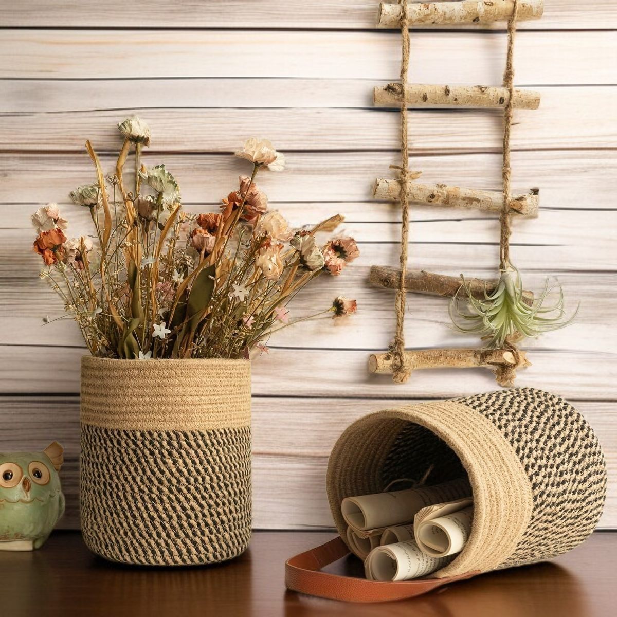 バスルームに最適な収納バスケット