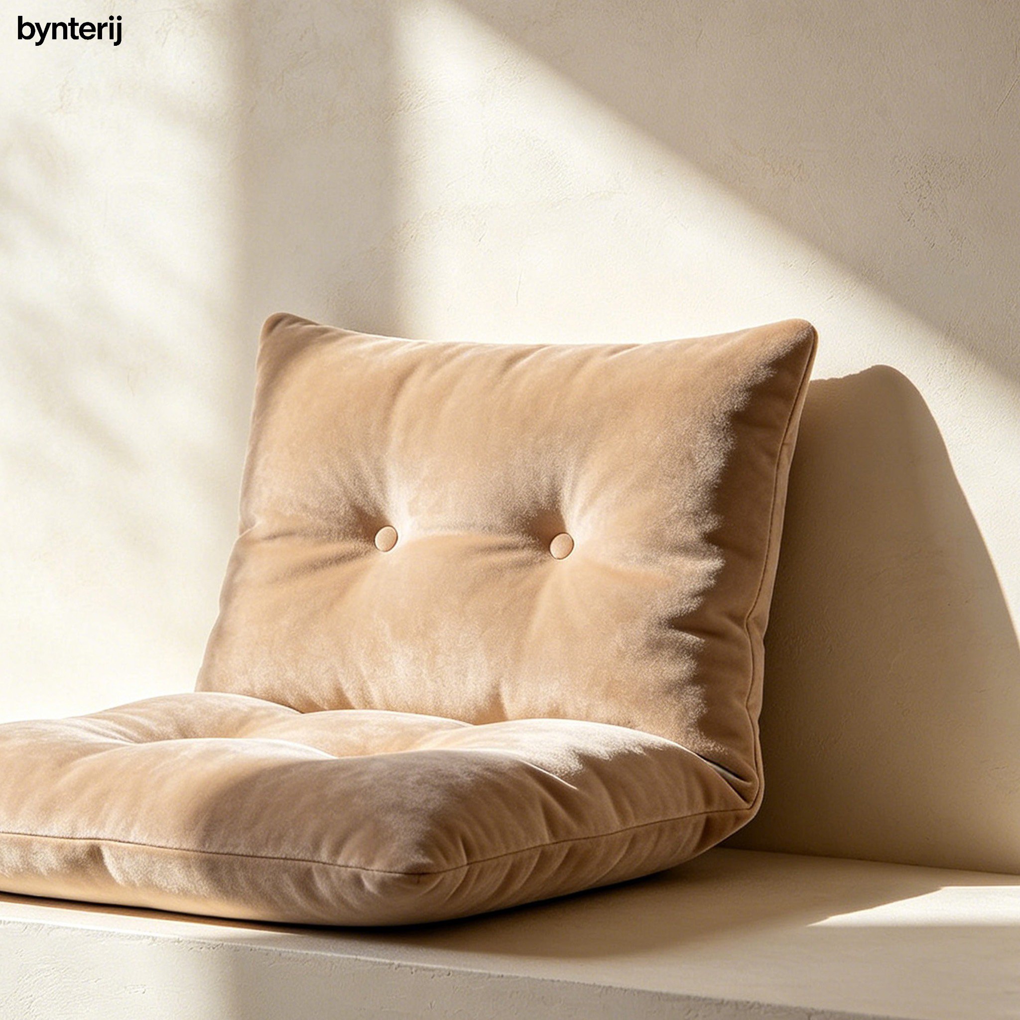Elegant bay window seat pads