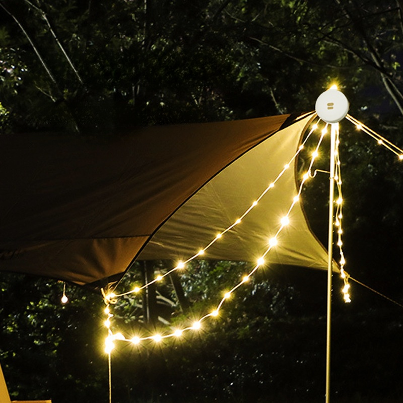 Telescopic tape measure light