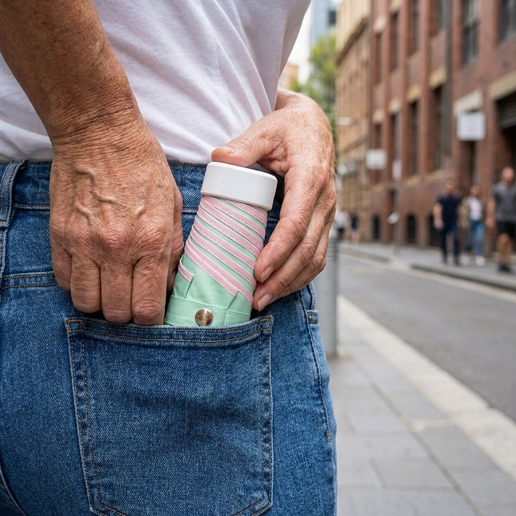 折りたたみ式ミニ日傘