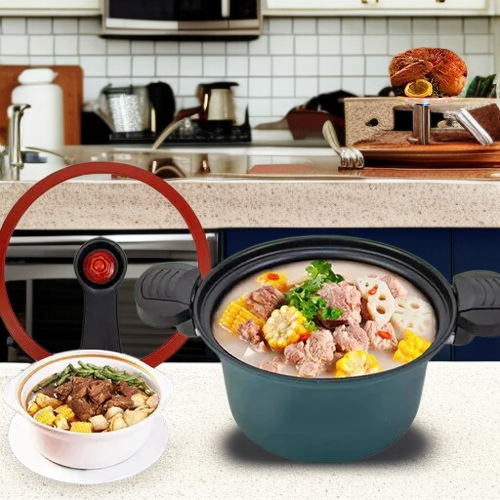 진공 압력 대용량 솥 (가스 및 전기레인지 사용 가능)