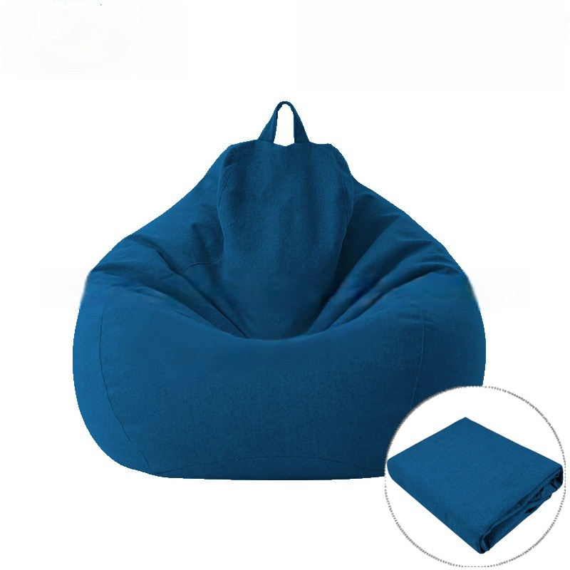 Funda japonesa de tela para cojín y reposapiés