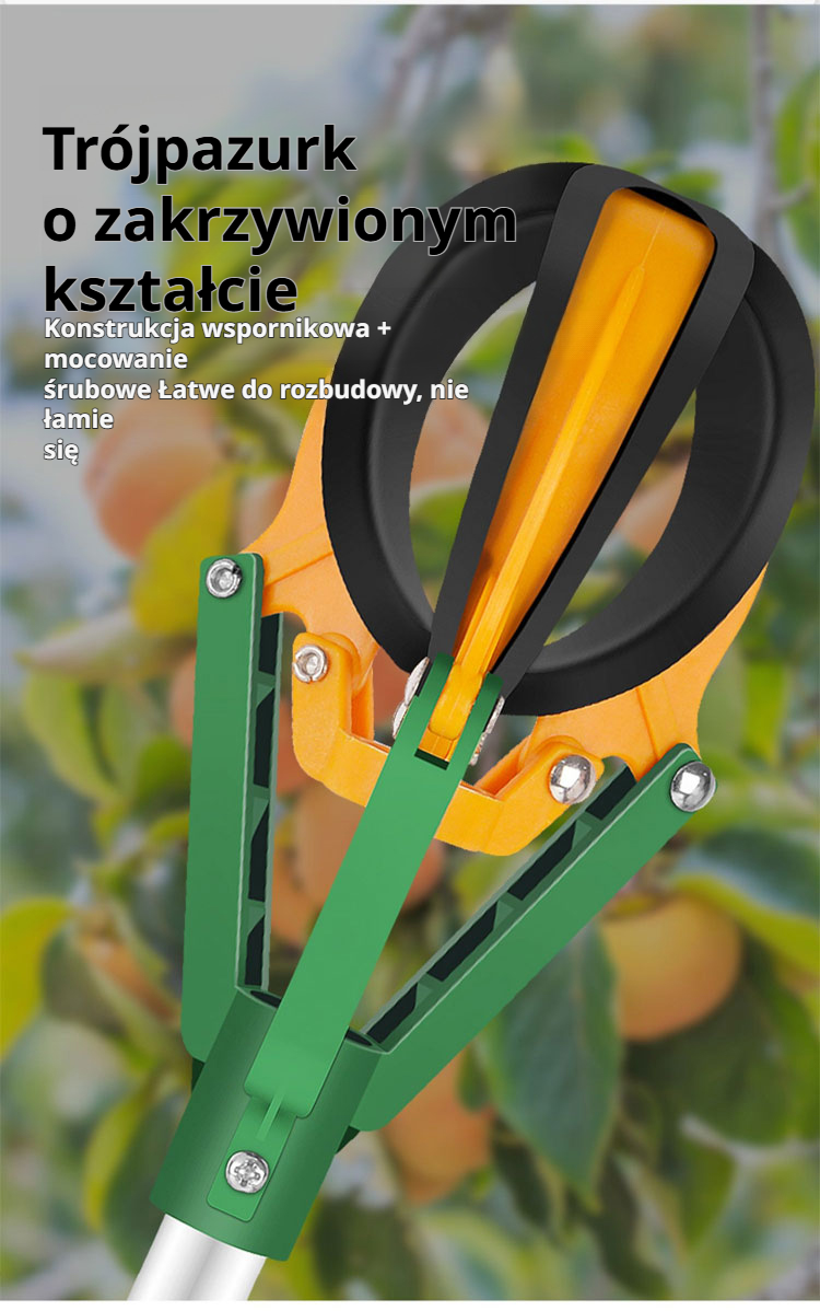 Silikonowa zrywaka owoców – bezpieczne zrywanie śliwek